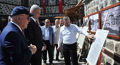 105'nci yılda yerel gazete sergisi