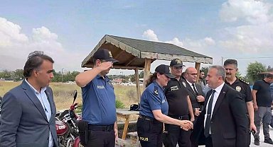 447 emniyet personeline sürücü sertifikası verildi