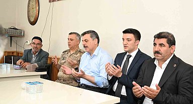 Acılı ailelere taziye ziyareti