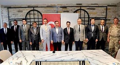 Adalet Komisyonu Başkanı Odabaş onuruna veda yemeği