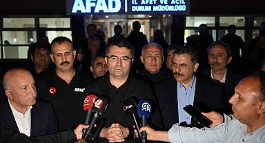 AFAD Başkanı Okay Memiş: "111 iş makinesiyle tüm riskli dereleri ıslah edeceğiz"