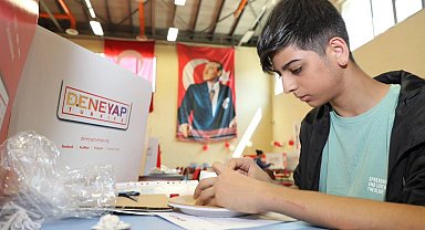 Ağrı'da DENEYAP Teknoloji Atölyeleri sınavı heyecanla gerçekleştirildi