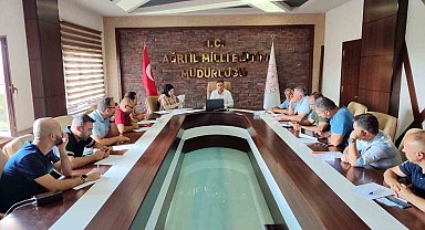 Ağrı'da okul müdürlerine proje bilgilendirme toplantısı düzenlendi