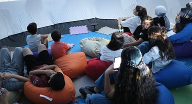 Ağrı'da uzay çadırı heyecanı