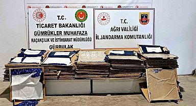 Ağrı'da yüklü miktarda uyuşturucu ele geçirildi