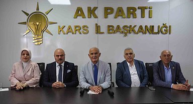 AK Parti Genel Başkan Yardımcısı Yılmaz , Kars'ta basınla buluştu