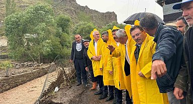 Altınok, sel bölgesinde