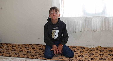 Ammar'ın tek hayali iyileşip arkadaşları ile futbol oynamak