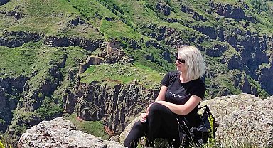 Ardahan'daki tarihi Şeytan Kalesi'ne turist akını