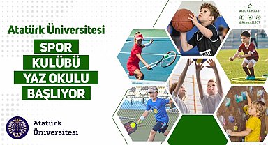 Atatürk Üniversitesi Spor Kulübü yaz okulu başlıyor