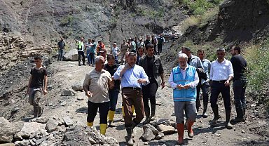 Ayvalı köyünde selin bilançosu ağır