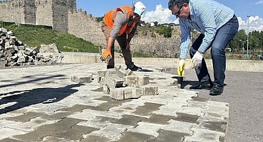 Başkan Demir, otopark çalışmalarını inceledi