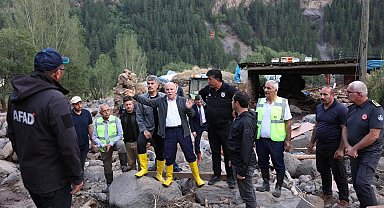 Başkan Sekmen Pelitli 'de inceleme yaptı