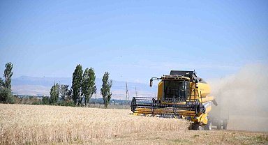 Battalgazi Ziraat Mesleki ve Teknik Anadolu Lisesi'nde buğday hasadı