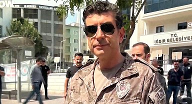 Belediye-İş Sendikası Iğdır Şube Başkanı Himmet Bozan: "İkram edilen şekerlemeyi geri çevirmeyen emniyet müdürü nezaketen aldı"