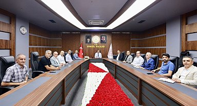 Bingöl Kent Konseyi, çalışmalar hakkında Vali Usta'ya bilgi verdi