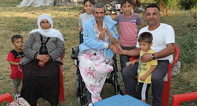 Bir bacağını kaybeden Malazgirtli vatandaşın protez bacak umudu
