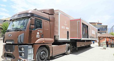 Çanakkale Savaşları Mobil Müzesi Hakkari'de