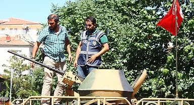 Darbecilerin kullandığı ZPT aracını güvenli alana çeken Mustafa Özbey o günleri unutamıyor