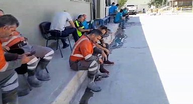 Elazığ'da Eti Krom işçilerinin eylemi devam ediyor