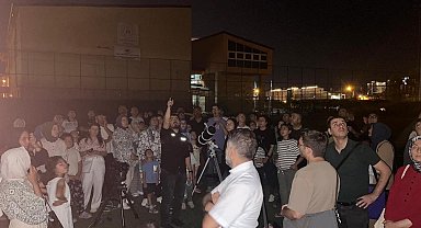 Elazığ'da gökyüzü gözlem etkinliği düzenlendi