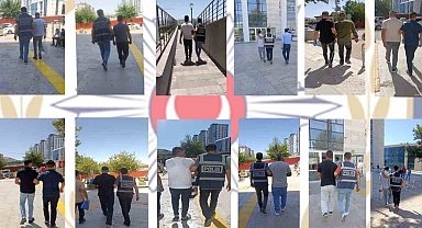 Elazığ'da haklarında kesinleşmiş hapis cezası bulunan 48 şahıs yakalandı