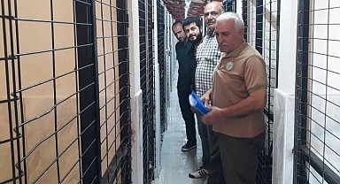 Elazığ'da Hayvan Bakımevinde denetim