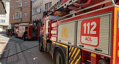 Elazığ'da ikamet yangını