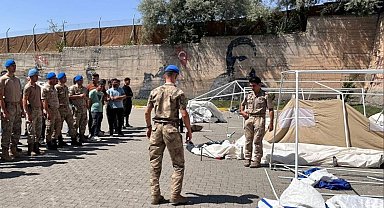 Elazığ'da jandarma personeline acil durum eğitimi