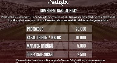 Elazığspor'da kombine biletler satışa çıktı
