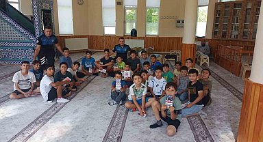 Emniyet Kur'an kurslarındaki 343 öğrenciyi bilgilendirdi