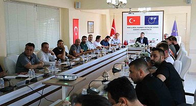 Erzincan Toplu Sera Bölgesi alt kullanıcıları ile toplantı yapıldı