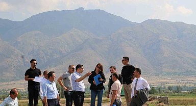 Erzincan Toplu Sera Bölgesinde ilk çalışmalar başladı