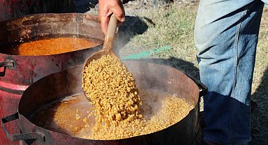 Erzincan'da bulgur kazanları kaynamaya başladı