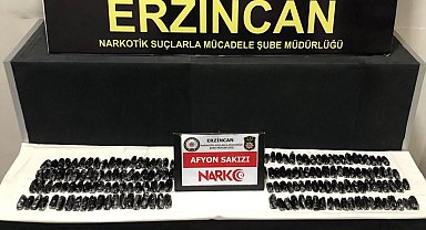 Erzincan'da İran uyruklu 3 kişi uyuşturucu ticaretinden tutuklandı