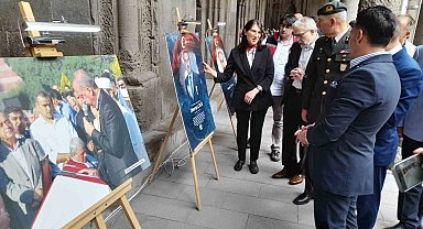 Erzurum'da 15 Temmuz fotoğrafları sergilendi