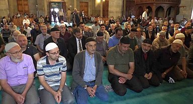 Erzurum'da şehitler için Mevlid-i Şerif ve hatim okundu