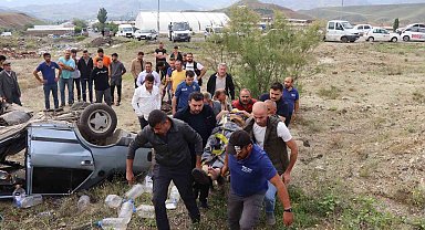 Erzurum'da trafik kazası: 3 yaralı