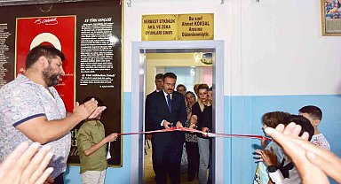 Eski Yargıtay üyesi Ahmet Köksal'ın anısına akıl ve zeka oyunları sınıfı oluşturuldu