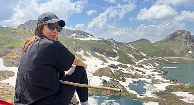 Filistinli turist Yüksekova doğasına hayran kaldı