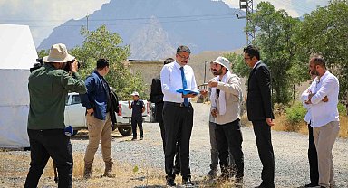 Hakkari Mir Çölemerik Kalesi'nde kazı çalışmaları başladı