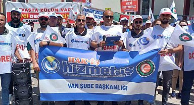 Hizmet-İş'ten işten çıkarılan işçilere destek