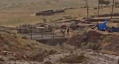 Iğdır'ın Harmandöven köyündeki sel felaketi