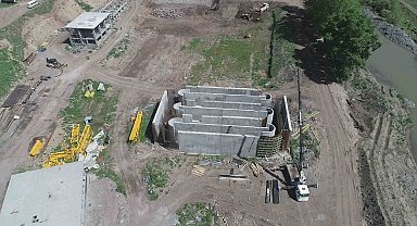 Kars'ta Atıksu Toplama ve Arıtma Tesisleri'nde çalışmalar sürüyor