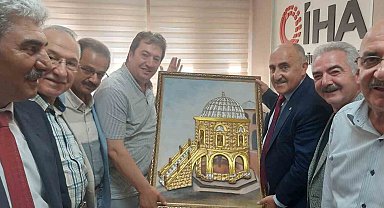 Kent Konseyi'nden İHA'ya ziyaret