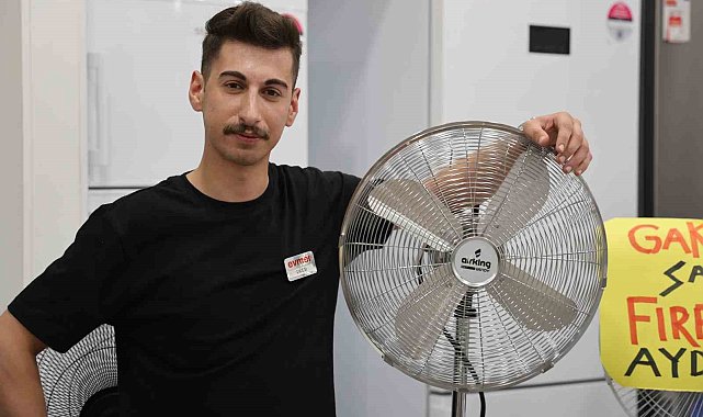 Klima stokları tükendi, vatandaşlar vantilatöre yöneldi