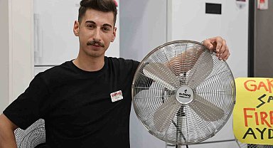 Klima stokları tükendi, vatandaşlar vantilatöre yöneldi