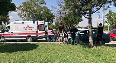 Otomobilin çarptığı yaya ağır yaralandı