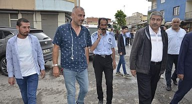 Patnos Belediyesi, Dergah Caddesi'nde asfalt öncesi hazırlıklara başladı