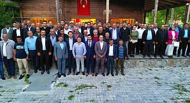 Posof Kaymakamı'ndan veda yemeği